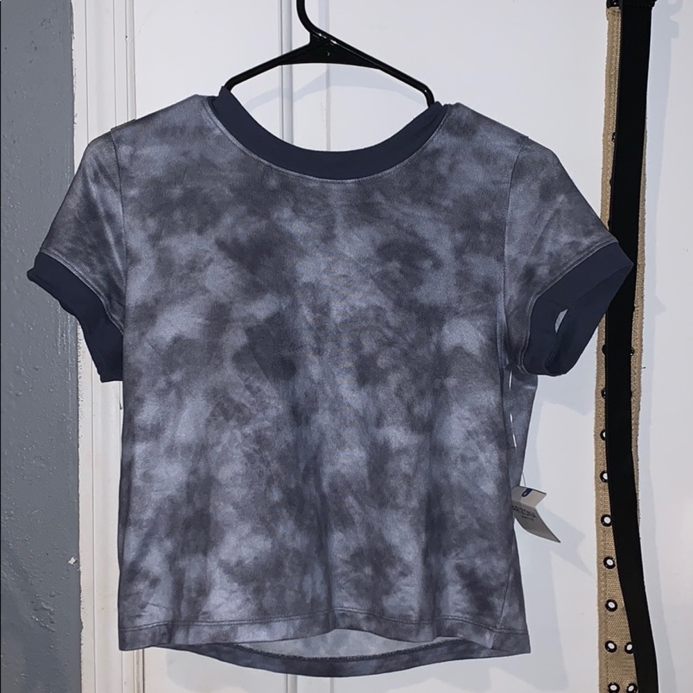 Blue tye dye T-shirt